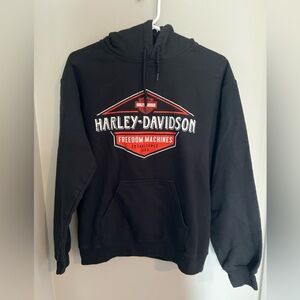 Harley-Davidson Black & Red Sweater/Hoodie S